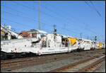 Neuware von Plasser & Theurer sowie Robel (Gleisbaumaschine RM 900 für Eiffage Infra-Rail D-ERD 99 80 9514 005-4 und Mobile Maintrance Train MMT 800 für MTR Hongkong) am 07.03.2026 im