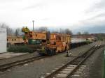 Die Braunkohlenkombinate der DDR hielten EDKs fr 900mm Spur vor, Meuselwitz 11.11.08