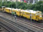 97 86 19 503 17-7 Plasser&Theurer EM-SAT 120 und 97 40 71 507 17-8 Plasser&Theurer Stopfmaschine 09-3X Dynamic und 97 16 40 571 18-0 Plasser&Theurer SSP 110 System Hubert abgestellt am 08,08,2005 in