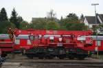 Kranwagen 979 0 014-2 der DB Notfalltechnik am 12.9.2008 in Fulda. 
