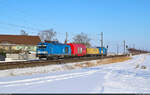 Unverhofft kam dieser Messzug mit 248 026-7 (248 105-9 | Siemens Vectron Dual Mode), einem Hilfszug-Gerätewagen, dem Plasser & Theurer Schienenprüfzug SPZ-STW 720 301 (99 80 9360 006-7 D-DB