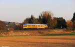 Steuerwagen (D-DB 99 80 9360 004-2) + RaiLab2 (63 80 99-94 003-0 Dienstmz320) + 218 477 (92 80 1218 477-8 D-DB) als MessNbZ bei am 20.04.2015 Wernberg-Köblitz