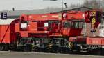 Schwerlastkran des Rettungszuges in Wanne-Eickel Hbf.