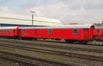 DB Notfalltechnik 60 80 99-27 833-5 Dienst 637 Ger�tewagen, am 04.04.2012 im DB Werk Fulda.