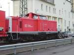 Eine BR 714 der DB Netz Notfalltechnik mit dem Tunnelrettungszug in Mannheim Hbf abgestellt. Hier ist man froh, wenn dieser Zug nicht im Einsatz ist.