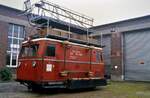 KLV 61-9110 der DB im Bw Heidelberg am 03.11.1984.