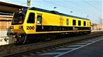BR 9950 001-5 Sperry Rail international am 28.3.2022 in Eimeldingen SRS 200 Ultraschall Schienenprüfer 