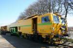 Plasser & Theurer SR 515 Dynamic Stopfexpres 09-3X am 20.4.2008 in Odense.