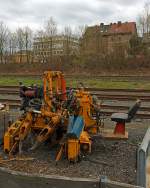 Plasser & Theurer Kleinstopfmaschine der Fa.