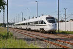 Das advanced TrainLab geht auf Reisen    605 017-2 steht in Halle-Ammendorf nun zur Abfahrt bereit.