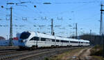 Das schnellste Labor auf DB-Gleisen: Der ICE-TD advanced TrainLab 95 80 0605 017-2 D-DB hat eine zulässige Höchstgeschwindigkeit von 200 km/h. Würzburg Hbf, 03.03.2022 