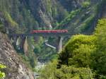 DB - Unterwegs am Gotthard TW 612 901/902 bei Amsteg am 08.05.2012