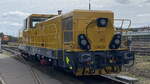 Am 03. September 2023 am Hafengeburtstag der BEHALA steht 90 80 1004 501-5 D-DBMP der DB Netz AG (Hybridlok der DB) zur Ausstellung auf dem Hafengelände der BEHALA in Berlin. 
