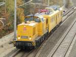 203 301 ist mit 708 332 im Schlepp auf dem Weg aus Richtung Gera nach ... äh, keine Ahnung. Erst einmal Leutzsch, weiter weiß ich nicht.

Gesehen am 10.11.2013 am Abzweig Leipzig Schwartzestraße