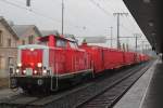 Hier eine Aufnahme des Fuldaer Tunnerlrettungszug am 14.10.13 in seinem Heimatbahnhof.