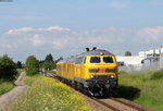 218 471-1 mit dem Mess NbZ 94321 (St.Georgen(Schwarzw)-Stuttgart Hbf) bei Lauffen 10.6.16