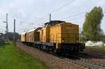 293 011 mit den Wagen 14 11 016 Gos und 23 29 176 am 03.05.16 in Leipzig-Thekla