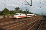 Am 13.08.2014 fuhr 410 101-0/410 102-8 als Messzug durch den Bahnhof von Hamburg Harburg gen Hbf.