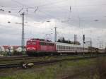 110 169 mit Messzug am 18.11.06 in Biblis.