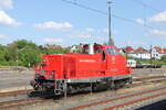 DB Netz 714 111 (99 80 9170 011-7 D-DB) am 30.06.2022 am DB Werk Fulda.