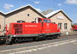 DB Netz 714 104 (99 80 9170 008-3 D-DB) am 30.06.2022 am DB Werk Fulda.