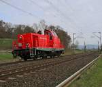 714 103 kam am 04.04.2016 als Tfzf in Richtung Süden durch Wehretal-Reichensachsen.