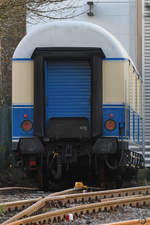 Ein umgebauter Personenwagen in Hattingen.