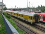 Hier der Steuerwagen des Messzuges er stand am 12.7.2005 in Mannheim hbf.