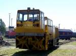 Eine Schneeschleuder der BR 716 501-2 der Muldentaler Eisenbahngesellschaft (MTEG).  (15.07.07)