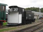 Klima-Schneepflug im Bayerischen Eisenbahnmuseum in Nrdlingen.