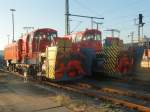 Treffen der Giganten. 716 001 und 716 002 stehen am 02.10.2013 in Fulda