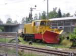 Schneepflug In Villingen(KBS720)der Pflug ist dort fest staioniert 08.08.06