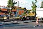 Josef Hell Liebherr 900 Zweiwegebagger am 16.06.18 in Frankfurt am Main