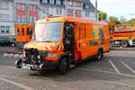 VGF Mercedes Benz Vario Zweiwege der Gleisbautechnik am 19.09.26 beim 30 Jahre VGF Jubil�umsfest in Frankfurt Eckenheim
