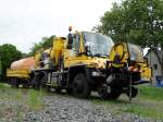 Zweiwege Unimog U400 am 16.05.15 in Darmstadt 