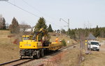 2 Wegebagger in Altglashütten 3.4.16