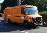 VGF Mercedes Benz Vario mit Zweiwege Einheit am 05.10.16 in Frankfurt Enkheim