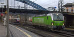 193 827-3 von Flixtrain rangiert in Aachen-Hbf.