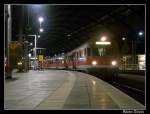 Gerade ist RE 11596 in Aachen Hbf eingefahren.