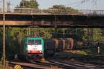 2822 der COBRA mit einem Gterzug aus Richtung Montzen kommend bei der Einfahrt in Aachen-West, 19.7.10