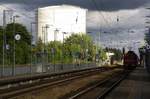 Licht und Schatten - Bf Anklam am 10.07.2020