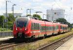 Gruß zurück! Verstärker RE 13296 | 442 637 / 442 137 und 442 134 / 442 634 | Bf Anklam [WAK] | Juli 2022