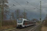 Als RB35 fährt gerade der Abellio ET25 2201/ alias 1429 008 in Anrath ein.