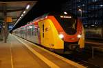 HLB Coradia Continental ET168 am 01.12.19 in Aschaffenburg Hbf 