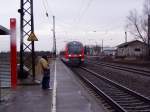 RB Meitingen-Augsburg bei der Einfahrt in Gersthofen (b.