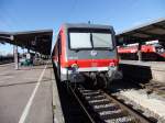 628/928 239 als RE nach Buchloe am 02.11.12 in Augsburg Hbf.