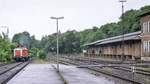 212 326 setzte am 12.8.96 am nördlichen Bahnhofsende von Bad Kissingen um.