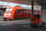 Bahnimpressionen:  Badischer Bahnhof Basel, 23.