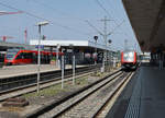 Bahnimpressionen:  Badischer Bahnhof Basel, 23.