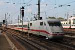 Nachschuss auf 401 051-8/401 519-4  Osnabrück  am 04.10.2014, als diese zusammen aus dem Badischen Bahnhof in Basel in Richtung Freiburg ausfuhren.